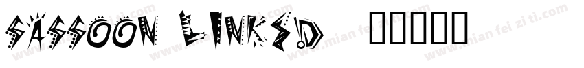 Sassoon Linked字体转换